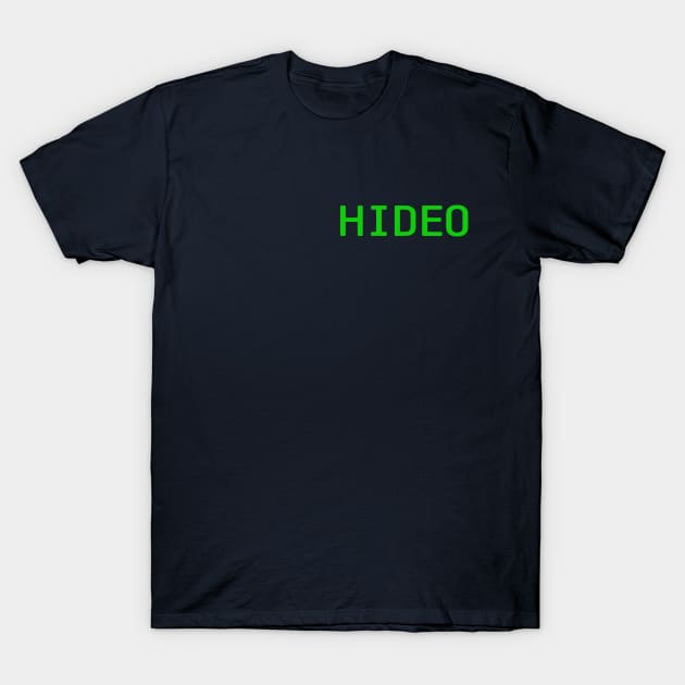 hideo T-Shirt by allysontx